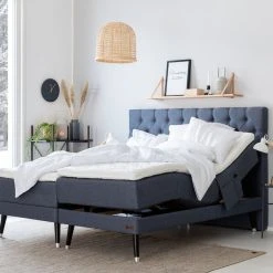 Unia Muoto Moottorisänkypaketti 180x200 Cm M/L Vaaleanharmaa, Unia 600 Pp, Jalat -Veke Myymälä unia muoto moottorisankypaketti 180 4 web