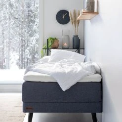 Unia Muoto Moottorisänkypaketti 90x200 Cm L Vaaleanharmaa, Unia 600 Pp, Jalat 23