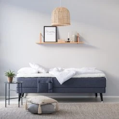 Unia Muoto Moottorisänkypaketti 90x200 Cm L Vaaleanharmaa, Unia 600 Pp, Jalat 23 -Veke Myymälä unia muoto moottorisankypaketti 90cm 6 web