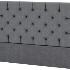 Unia Platina Sängynpääty 166x120 Tummanharmaa Morgan 97 -Veke Myymälä unia platina sangynpaaty tummanharmaa morgan 97 04 1