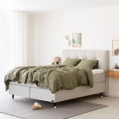 Unia Premium Sängynpääty 161x125 Cm Beige -Veke Myymälä unia premium sangynpaaty 160cm beige web 4