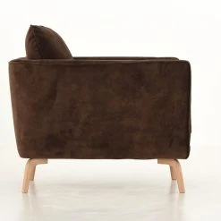 Veke Floss Nojatuoli Tummanruskea Adore 81, Valkotammi Jalat -Veke Myymälä veke floss nojatuoli tummanruskea adore 81 valkotammi jalat 6411858 4 0