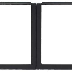 Veke Ruska Penkin Jalat Musta Pulverimaalattu Metalli -Veke Myymälä veke honka lankkupenkin metallijalat musta 1 1