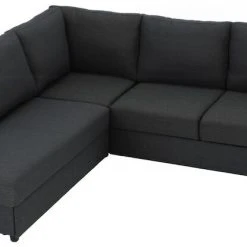 Veke Verona Avokulmavuodesohva Vasen Tummanharmaa Portland 96 -Veke Myymälä verona avokulmavuodesohva vasen tummanharmaa 3