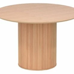 Eureka Verso Pyöreä Ruokapöytä Ø120 Cm Luonnonväri -Veke Myymälä verso pyorea ruokapoyta 120cm luonnonvari 2