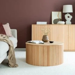 Eureka Verso Sohvapöytä 80 Cm Luonnonväri -Veke Myymälä verso pyorea sohvapoyta 80 cm web 18