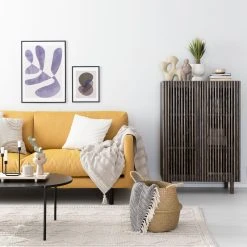 Veke Vieno Kaappi 82x42x121 Cm Vahattu Saarni Musta -Veke Myymälä vieno kaappi 82x42x121 cm vahattu saarni musta web 28