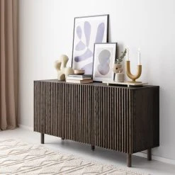 Veke Vieno Senkki 140x42 Cm Vahattu Saarni Musta -Veke Myymälä vieno senkki 140x42 cm vahattu saarni musta web 6