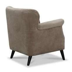 Wales Nojatuoli Vaaleanharmaa Sametti -Veke Myymälä wales3 ljusgr cc06