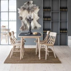 Hans K Y5 Tuoli Tammi öljytty -Veke Myymälä y5 002