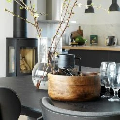 Rowico Yumi Ruokapöytä 190x90 Cm Musta -Veke Myymälä yumi detalj svart cato stol svart