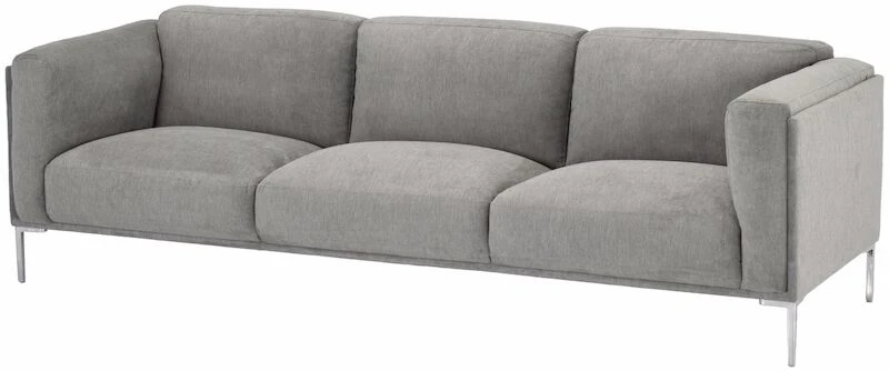 Neiser Emotions Zurich 3-istuttava Sohva, Viva 02 Harmaa 4 Neiser Emotions Zurich 3-istuttava Sohva, Viva 02 Harmaa - Image 2